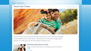 Disney Tickets & Annual Passes | Disney Parks - adventure park usa deals