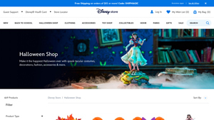 Disney - Halloween Costumes and Accessories