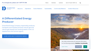 Home - Diversified Energy Company PLC (DEC) - energy companies usa