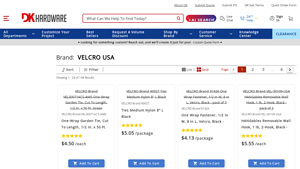 VELCRO USA. Search all products. - DK Hardware - velcro usa inc