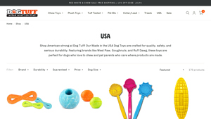 USA for Dogs | Durable & Safe Dog Toys | DogTuff - dog toys made in usa