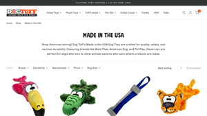 Dog Tuff - Durable Dog Toys