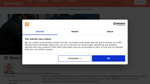 20 Best Coupon Sites in the US (2025 Edition) - DontPayFull - usa deals