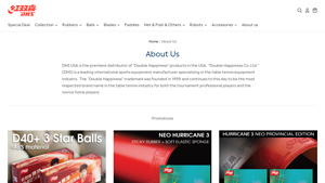 About Us - Double Happiness PingPong - tunnlis company in usa