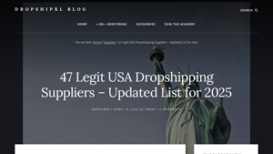 47 Legit US Dropshipping Suppliers (Updated for 2023!) - dropship distributors usa