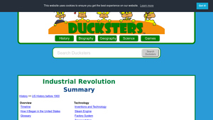 US History: Industrial Revolution for Kids - Ducksters - industrial revolution in usa