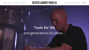 Dutch Garden Tools - high-quality & hand-forged - by Dutch Garden Tools - garden trowel made in usa