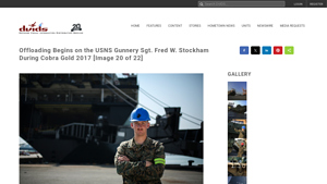 Offloading Begins on the USNS Gunnery Sgt. Fred W. Stockham ... - stockham usa