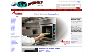 Microwave Ovens from Amana - Dvorson's - microwave ovens made in usa