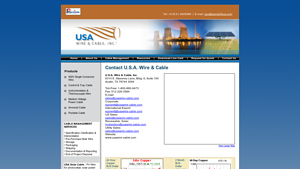 Contact USA Wire & Cable - usa wire and cable austin tx