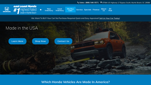 Made in the USA | East Coast Honda - are hondas made in the usa