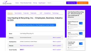 Usa Hauling & Recycling, Inc. - Overview, CEO, Products, Business - usa hauling & recycling inc