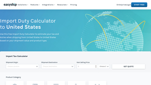 Free Duties and Taxes Calculator United States - Easyship - customs duty calculator usa