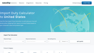 Free Duties and Taxes Calculator United States - Easyship - import tax from japan to usa