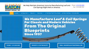 EATON Detroit Spring - Leaf and Coil Springs