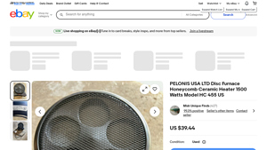Pelonis - Disc Furnace Honeycomb Ceramic Heater
