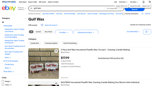 Gulf Wax - Household Paraffin Wax