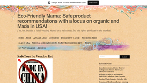 Safe Toys by Vendor List | Eco-Friendly Mama: Safe product ... - toys made in usa