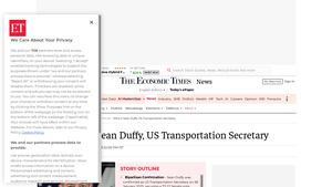 Who is Sean Duffy, US Transportation Secretary - secretary of transportation usa