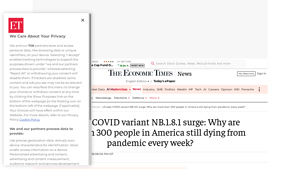 covid in US: US sees COVID variant NB.1.8.1 surge: Why are more than ... - covid cases usa
