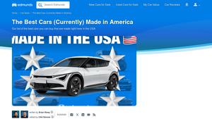 The Best Cars (Currently) Made in America - Edmunds - suv made in usa