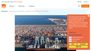 USEC vs. USWC Port Opportunities and Challenges - EFL Global - ports east coast usa