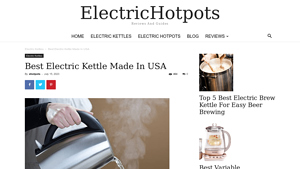 Best Electric Kettle Made In USA - tea kettle made in usa