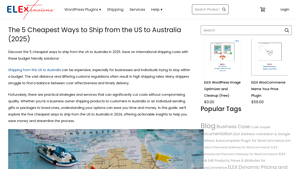 The 5 Cheapest Ways to Ship from the US to Australia - ship package to australia from usa