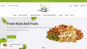 Elite Nuts - Premium Nuts & Snacks