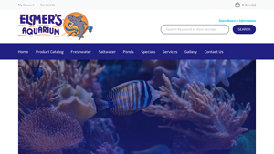 Elmer's Aquarium - Pittsburgh Area Aquarium Specialty Store - elmer's distributor in usa