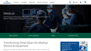 Medical Products & Equipment Manufacturing | Emerson US - medical equipment manufacturers in usa