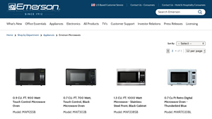 Emerson Microwave Ovens - microwave ovens made in usa