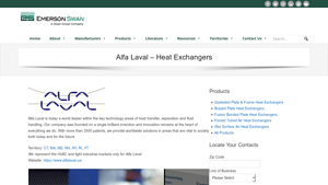Alfa Laval – Heat Exchangers - Emerson Swan - alpha laval usa