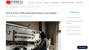How to Find a USA-based Manufacturer and Supplier - manufacturer in usa