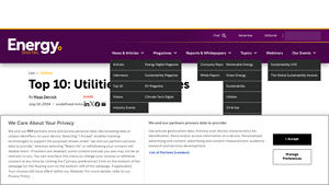 Top 10: Utilities Companies | Energy Magazine - Energy Digital - biggest utility companies usa