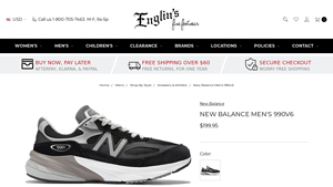 New Balance Men's 990v6 - FREE Shipping & FREE Returns - Men's Sneakers ... - made in usa 990v6