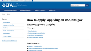 How to Apply: Applying on USAJobs.gov | US EPA - usa jobs resume builder