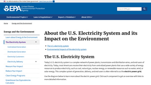About the U.S. Electricity System and its Impact on the Environment - electricity generation usa
