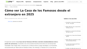 Cómo ver La Casa de los Famosos All Stars gratis - VPNpro - la casa de los famosos usa 2024 en vivo