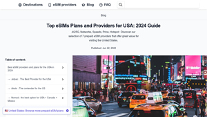 Top eSIMs Plans and Providers for USA: 2024 Guide - electronic sim usa