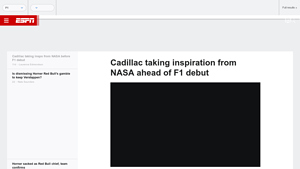 Cadillac taking inspiration from NASA ahead of F1 debut - ESPN - cadilac usa