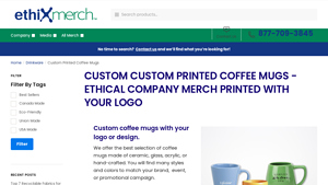 Custom Coffee Mugs Ceramic, Handcrafted | Union US Made - made in usa coffee mug