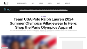 Team USA Polo Ralph Lauren 2024 Summer Olympics Villagewear Is Here - team usa gymnastics apparel