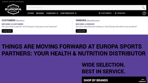 Europa Sports Partners - wholesale supplements distributors usa