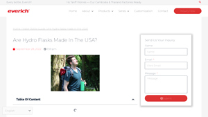 Are Hydro Flasks Made In The USA - Everich - vacuum flask made in usa