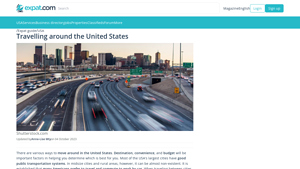 Travelling around the United States - USA Guide - Expat.com - usa transport