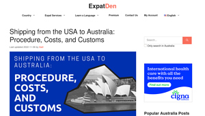 How to Ship from the USA to Australia - ExpatDen - ship package to australia from usa