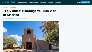 The 5 Oldest Buildings You Can Visit In The US - Explore - oldest building in the usa