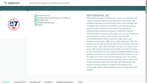USA Industries, LLC overview - services, products ... - Explorium - usa industries