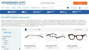 Made in USA Eyeglasses | Glasses Made in USA - eyeglass frames made in usa